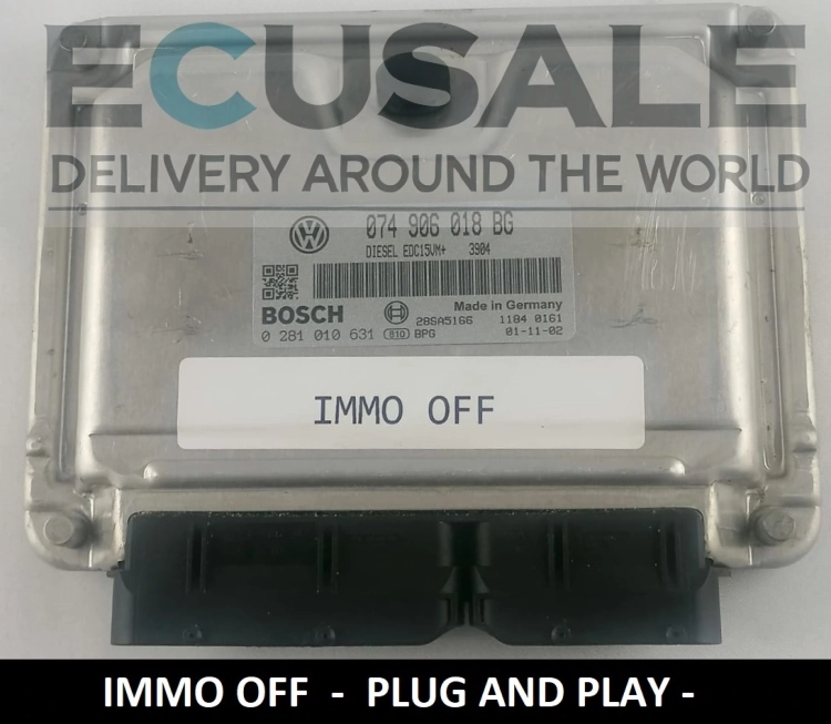 Calculateur de moteur ecu bon marché pour VW LT 2.5 0281010631 074906018BG .webp