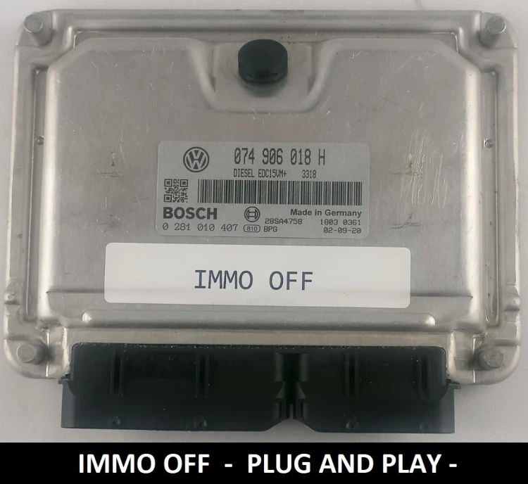 0281010407 074906018H sterownik silnika Bosch VW T4 / LT 2.5 TDI