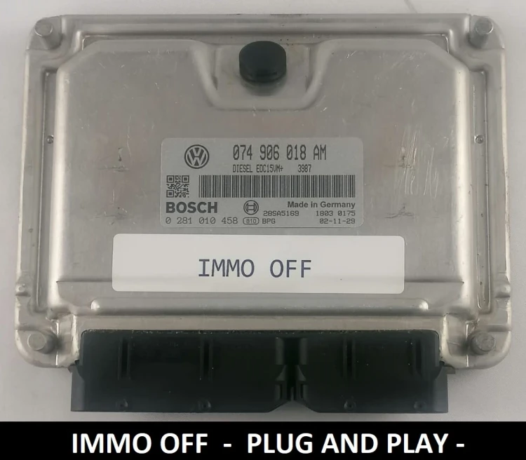 0281010458 074906018AM engine ECU Bosch VW T4 / LT 2.5 TDI
