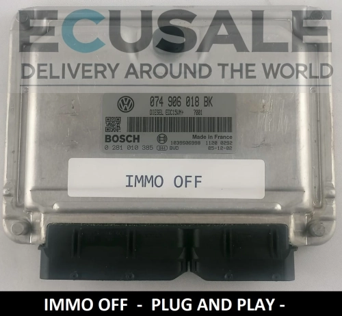 reliable engine control unit for VW LT 2.5 074906018BK 0281010385