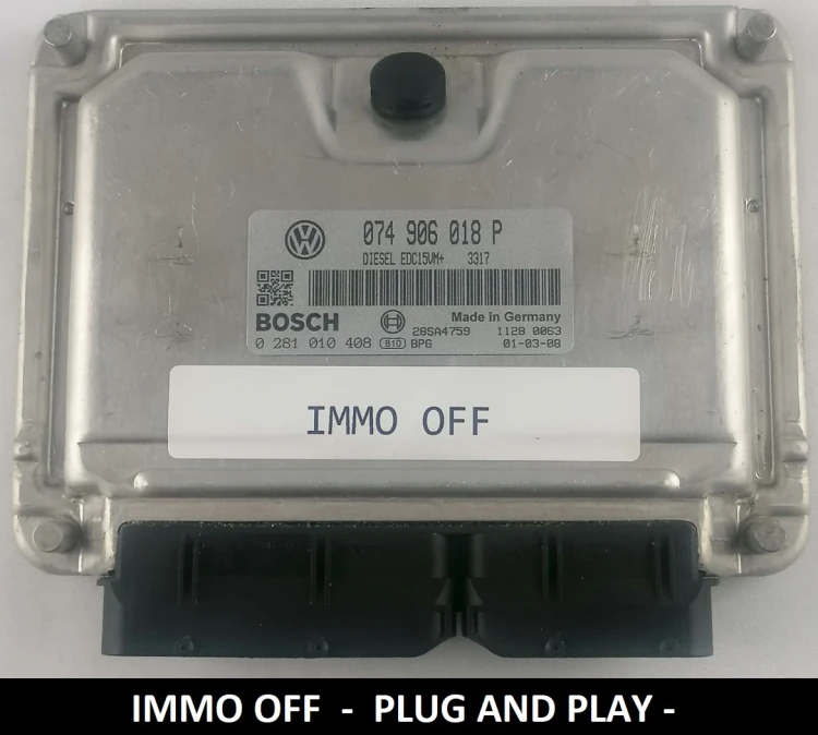 0281010408 074906018P sterownik silnika Bosch VW T4 / LT 2.5 TDI
