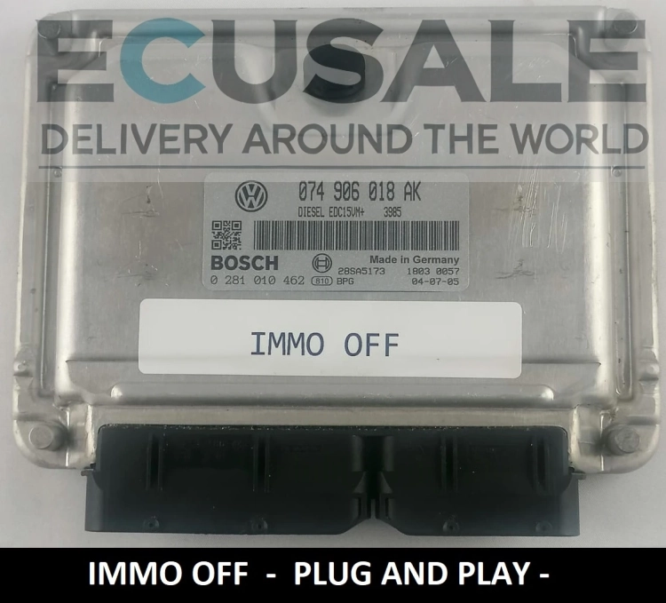 ECU engine controller VW LT 2.5 0281010462 074906018AK