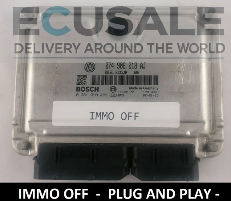 centralina do motor VW LT 2,5 074906018AJ 0281010461