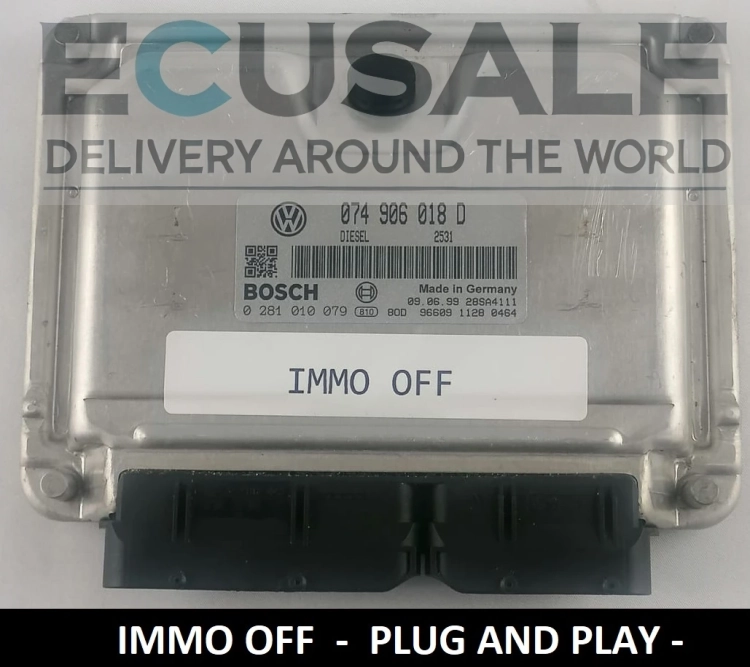 CENTRALINA de motor confiável para VW LT 2.5 0281010079 074906018D .webp