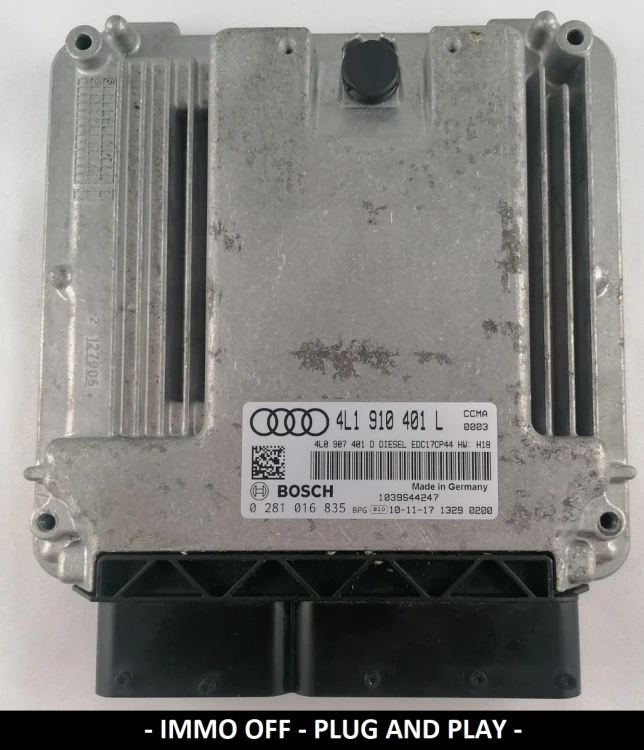 0281016835 4L1910401L Bosch EDC17CP44 engine ECU Audi Q7 3.0 TDI