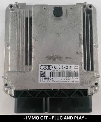 0281016834 4L1910401M centralita de motor Bosch EDC17CP44 Audi Q7 3.0 TDI
