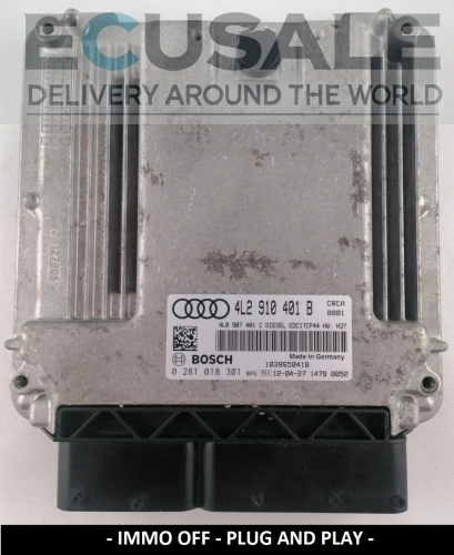 CENTRALINA DEL MOTORE AUDI Q7 0281018301 4L2910401B