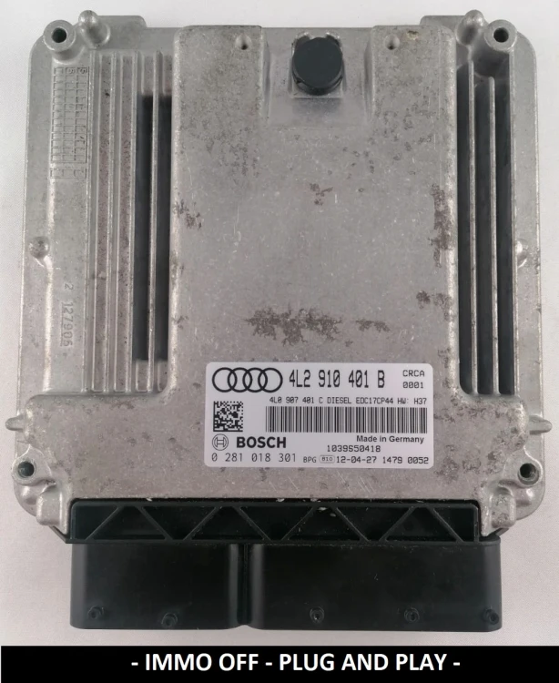 0281018301 4L2910401B sterownik silnika Bosch EDC17CP44 Audi Q7 3.0 TDI