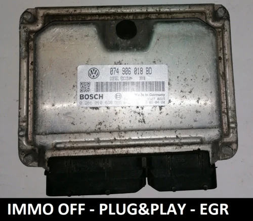 0281010638 074906018BD centralina do motor Bosch VW LT 2.5 TDI