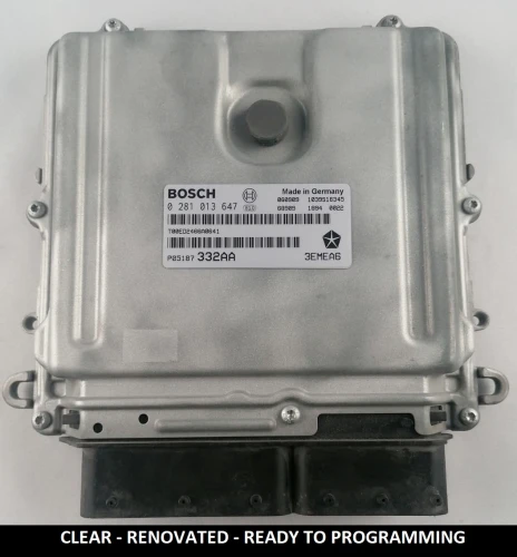 0281013647 P05187332AA engine ECU Bosch Jeep Grand Cherokee / Commander 3.0 CRD