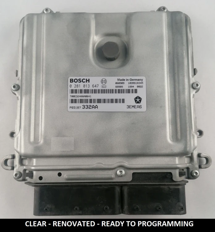 0281013647 P05187332AA centralina motore Bosch Jeep Grand Cherokee / Commander 3.0 CRD