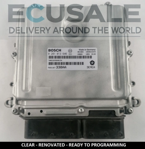 Sterownik silnika 0281013646 P05187330AA Jeep 3.0 CRD VIRGIN