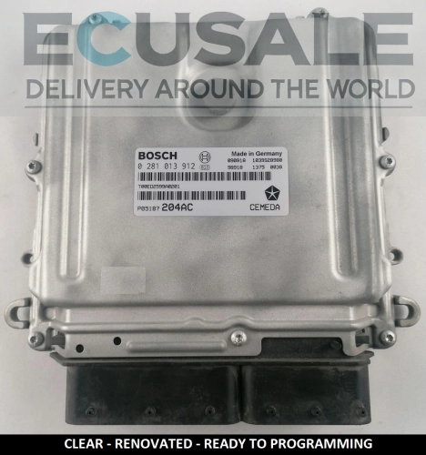 centralina do motor Jeep 3.0 0281013912 204AC P05187204AC