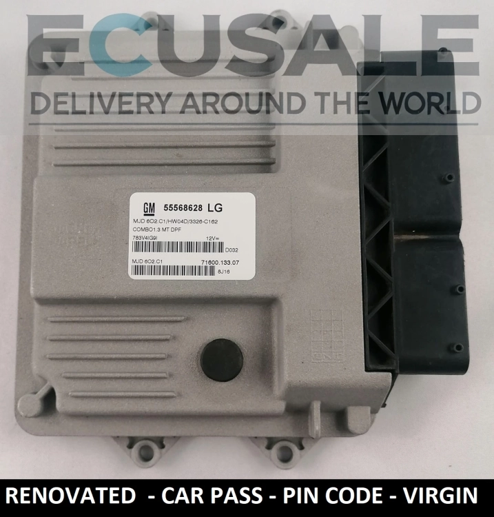 Centralita de motor Opel Combo 1.3 CDTI 55568628 LG MJD602.C1 HW04D