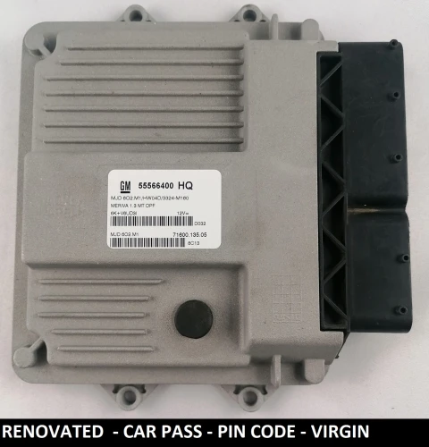 55566400 HQ engine control unit Magneti Marelli MJD 602.M1 Opel Meriva 1.3 CDTI Virgin