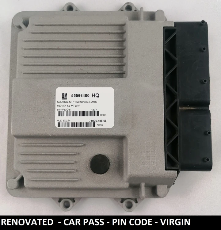 55566400 HQ engine control unit Magneti Marelli MJD 602.M1 Opel Meriva 1.3 CDTI Virgin