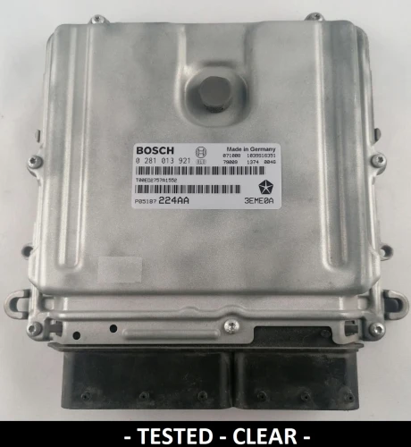 0281013921 P05187224AA centralina motore Bosch Jeep Grand Cherokee / Commander 3.0 CRD