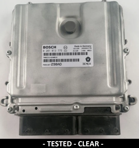 0281013775 P05187298AD centralita de motor Bosch Jeep Grand Cherokee / Commander 3.0 CRD