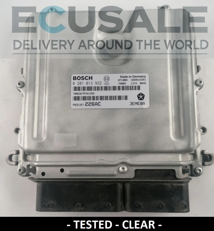 calculatuer moteur testé pour jeep 0281013922 226AC P05187226AC  .webp