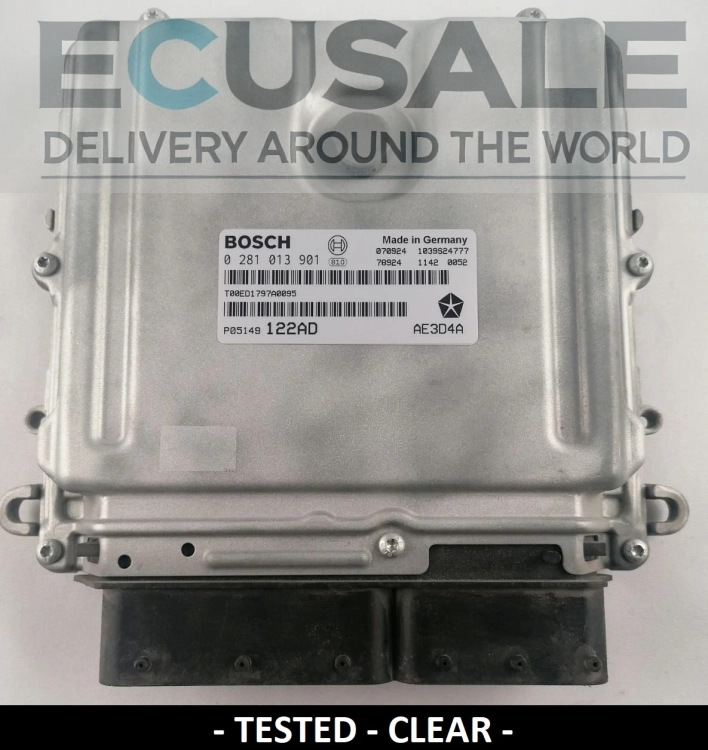Centralina de motor 0281013901 P05149122AD Jeep 3.0 CRD VIRGIN