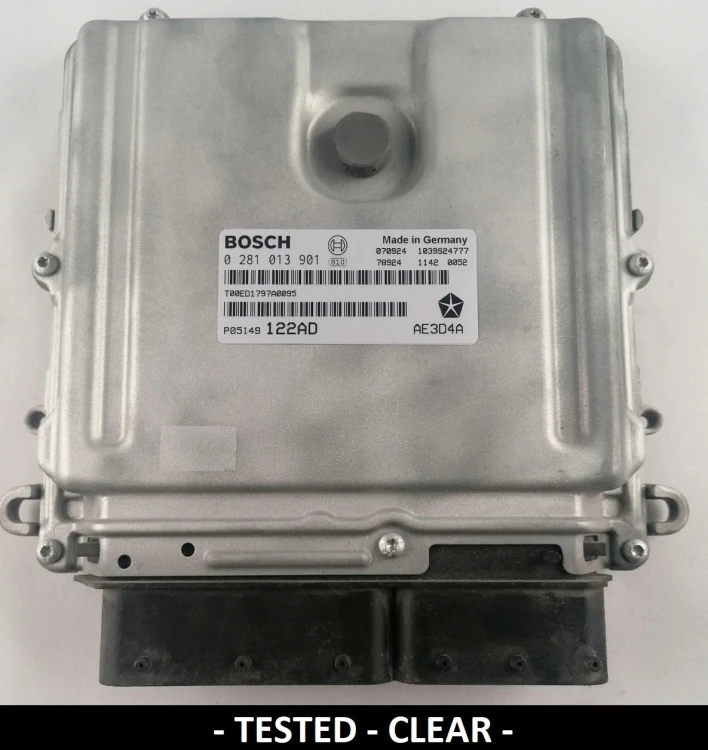 Centralita de motor 0281013901 P05149122AD Jeep 3.0 CRD VIRGIN
