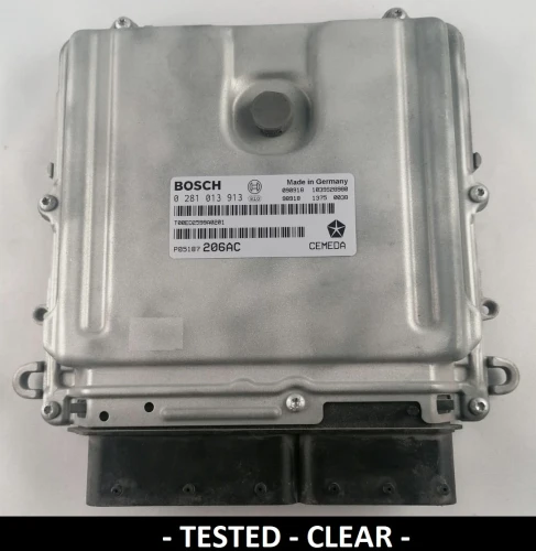 0281013913 P05187206AC sterownik silnika Bosch Jeep Grand Cherokee / Commander 3.0 CRD