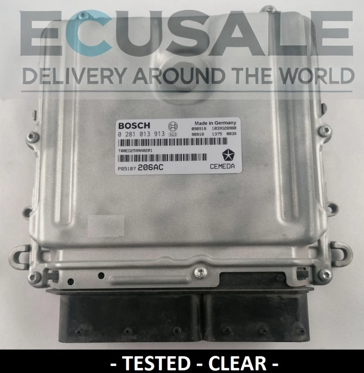 CENTRALINA  do motor testado para jeep 0281013913 206AC P05187206AC  .webp