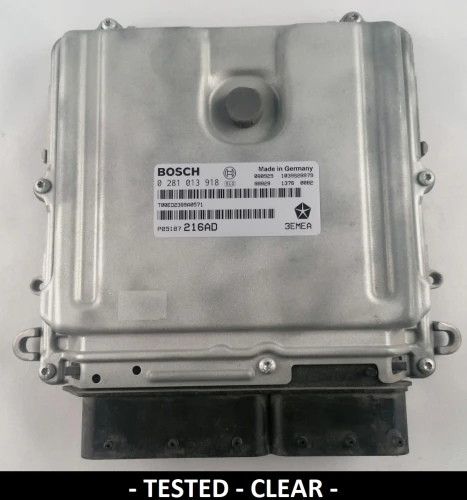 0281013918 P05187216AD centralita de motor Bosch Jeep Grand Cherokee / Commander 3.0 CRD