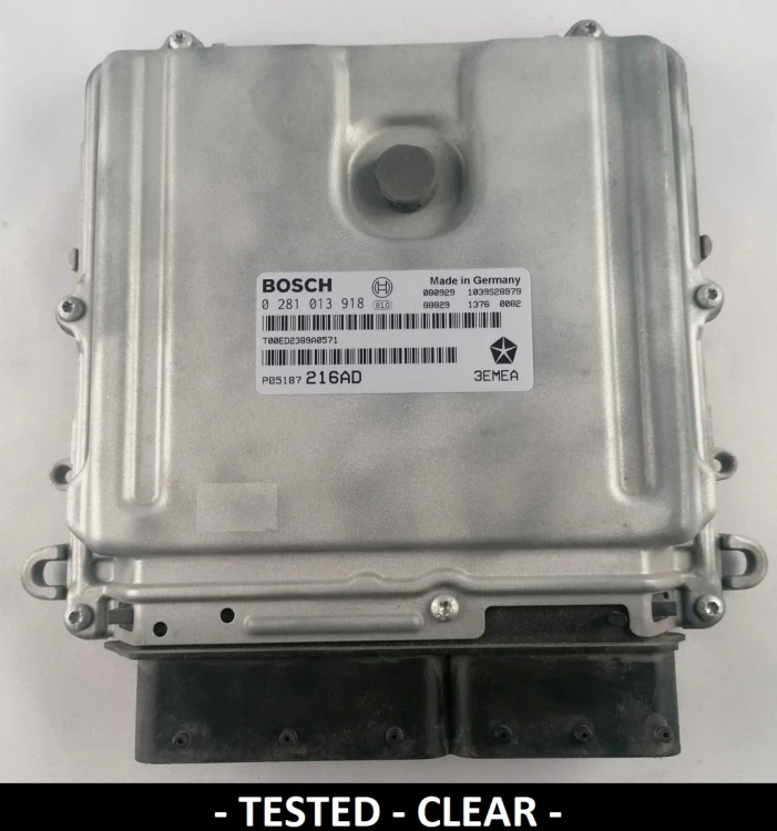 0281013918 P05187216AD centralina do motor Bosch Jeep Grand Cherokee / Commander 3.0 CRD