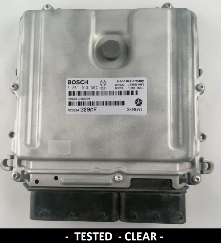 0281013362 P05094329AF Motorsteuergerät Bosch Jeep Grand Cherokee / Commander 3.0 CRD