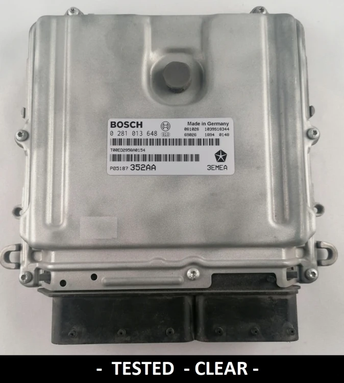 0281013648 P05187352AA centralina motore Bosch Jeep Grand Cherokee / Commander 3.0 CRD