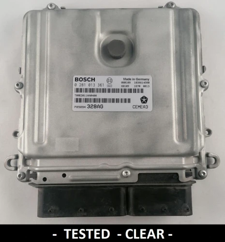 0281013361 P05094328AG Motorsteuergerät Bosch Jeep Grand Cherokee / Commander 3.0 CRD