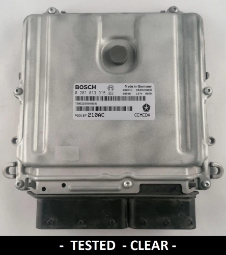 0281013915 P05187210AC sterownik silnika Bosch Jeep Grand Cherokee 3.0 CDI