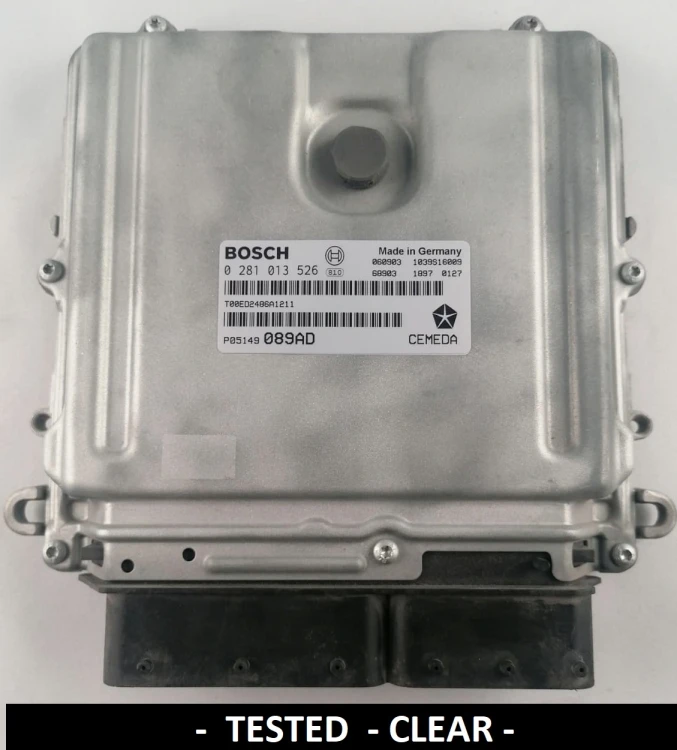 0281013526 P05149089AD centralina motore Bosch Jeep Grand Cherokee 3.0 CDI