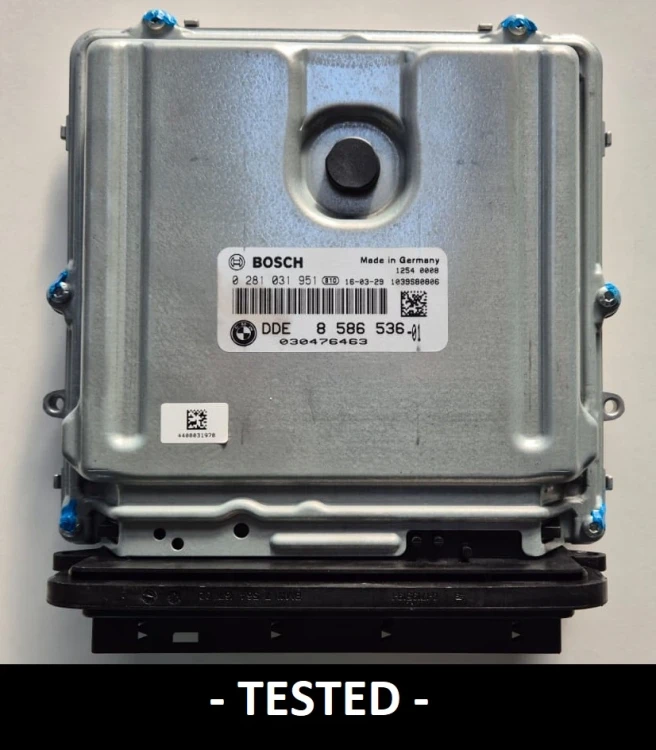 8586536 0281031951 engine control unit BMW 3.0 Diesel DDE8586536 335d / 435d / 535d
