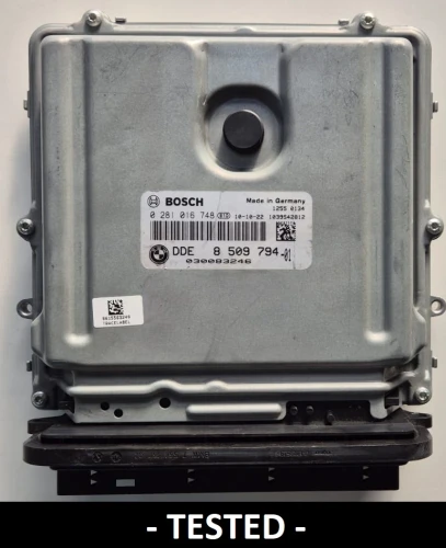 8509794 0281016748 centralina do motor BMW 3.0 Diesel DDE8509794 535d