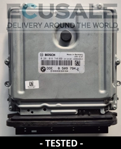 ecu BWM DDE8509794 0281016748 DDE 8509794 steuergerät