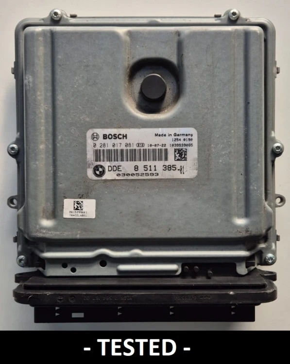 8511385 0281017081 engine control unit BMW 3.0 Diesel DDE8511385