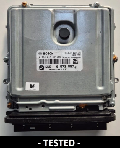 8573557 0281019677 centralita de motor BMW 3.0 Diésel DDE8573557