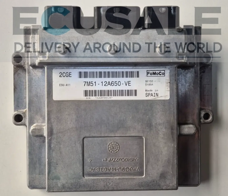 engine ECU Ford 7M51-12A650-VE ESU-411 – ready to install
