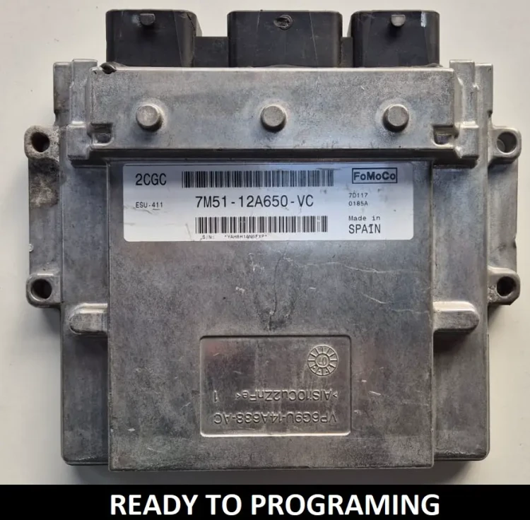 7M51-12A650-VC ESU-411 engine control unit Ford Focus II / C-Max 1.8