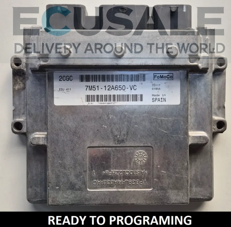 Centralina motore ford focus FORD 7M51-12A650-VC 7M5112A650VC  .webp