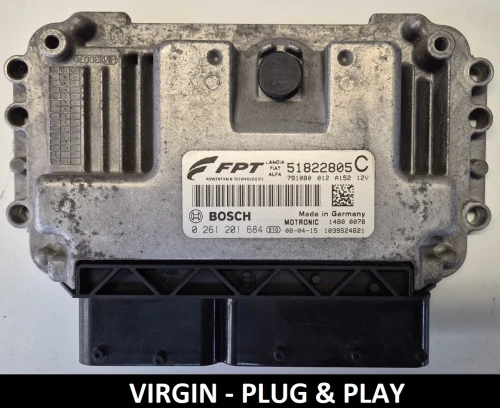 51822805C 0261201684 sterownik silnika Bosch Fiat Punto 1.2 8V