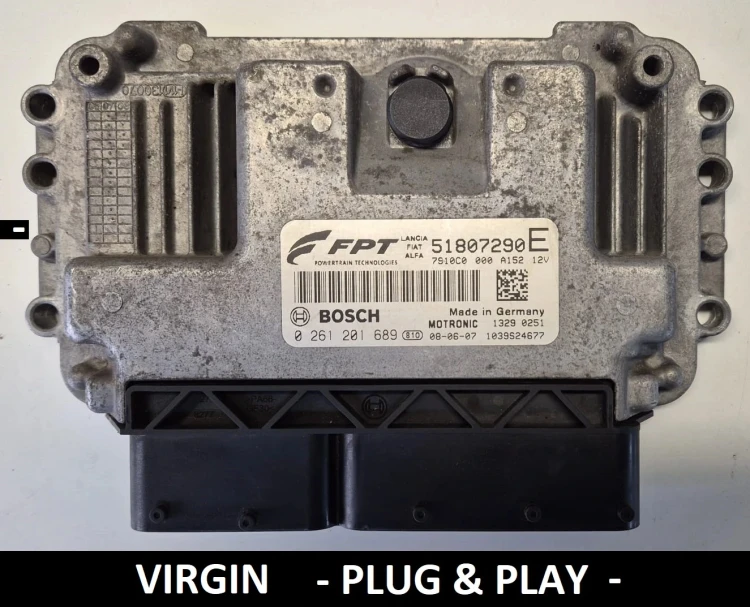 51807290 0261201689 centralita de motor Bosch Fiat Linea