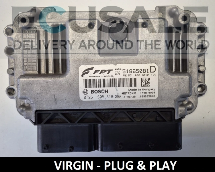 günstiges Motorsteuergerät für Fiat 500 0261S05818 51865081D .webp
