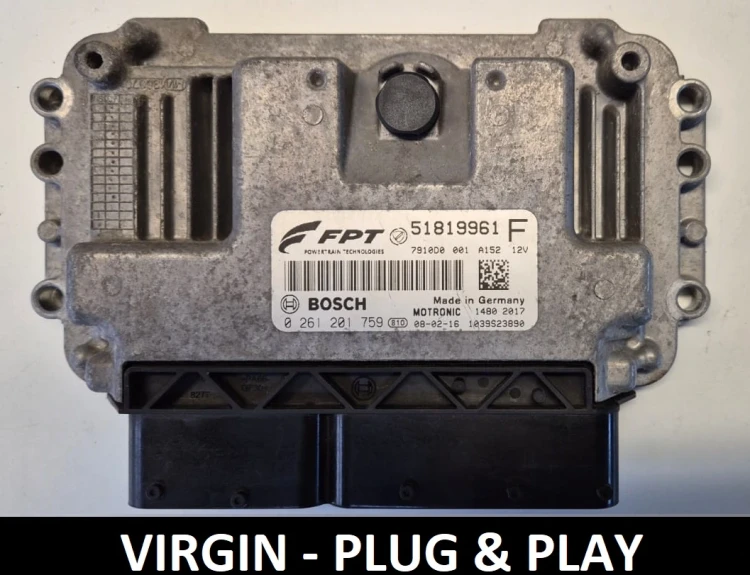 51819961F 0261201759 sterownik silnika Bosch Fiat 500