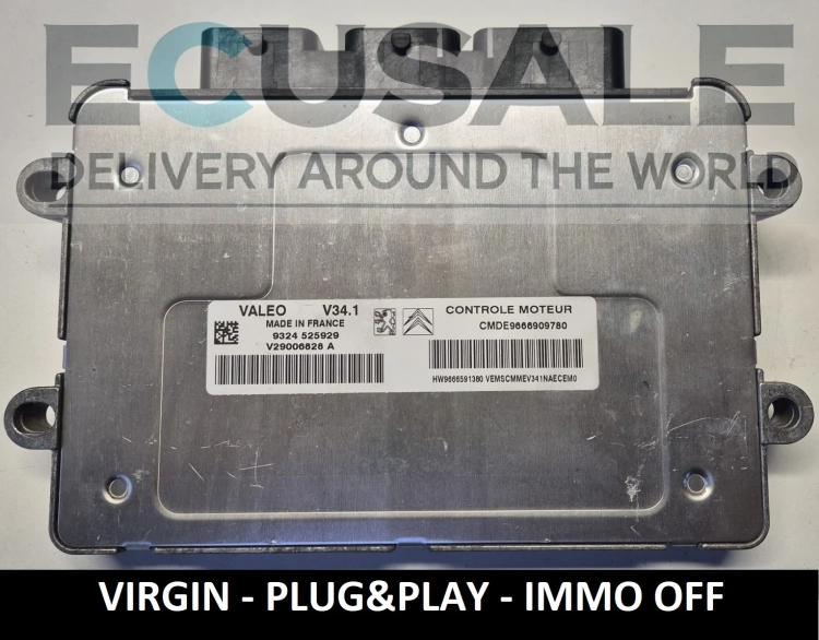 ecu 9666909780 V34.1 V29006828A PEUGEOT CITROEN steuergerät