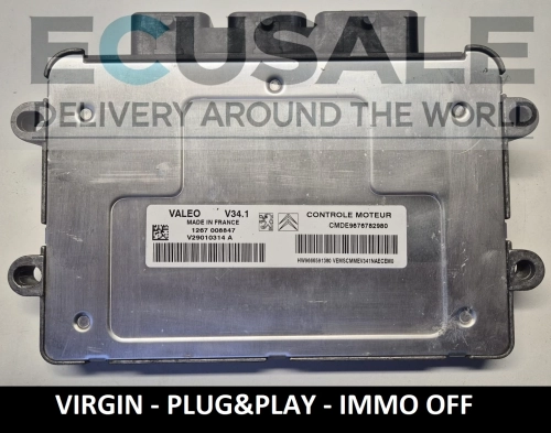 Sterownik silnika ECU Peugeot 9676782980 V34.1 V29010314A