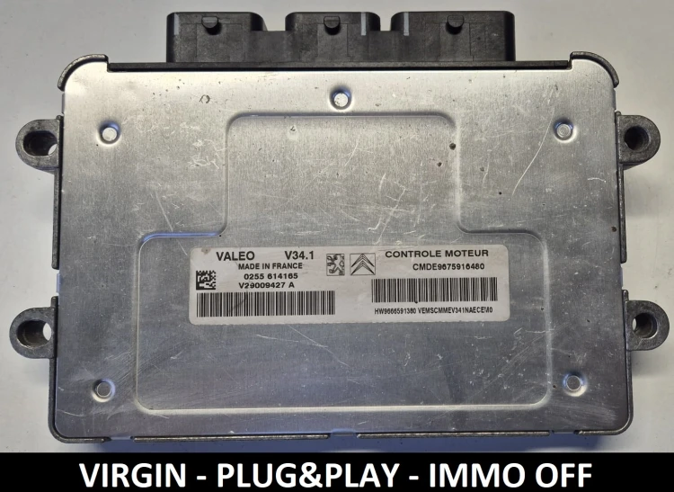 9675916480 V29009427A sterownik silnika Valeo V34.1 Peugeot Citroën IMMO OFF