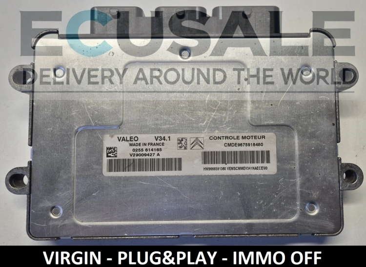 Centralina motore economica per CITROEN 9675916480 V34.1 V29009427A   .webp